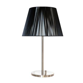 Flot bordlampe i sort/krom fra vores kvalitetsleverandør Design by grönlund.